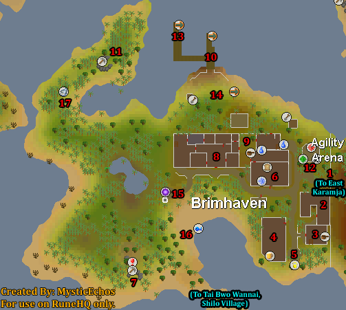 Brimhaven Map