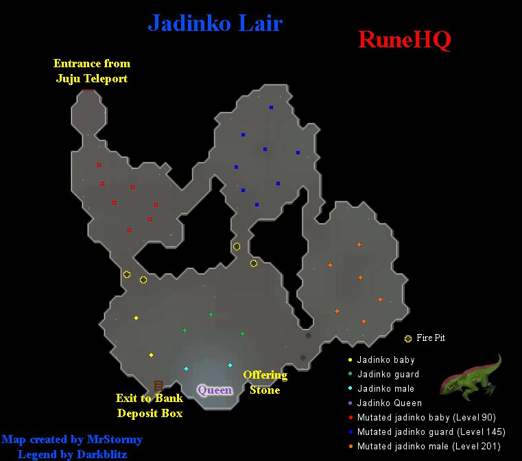 Jadinko Lair Map