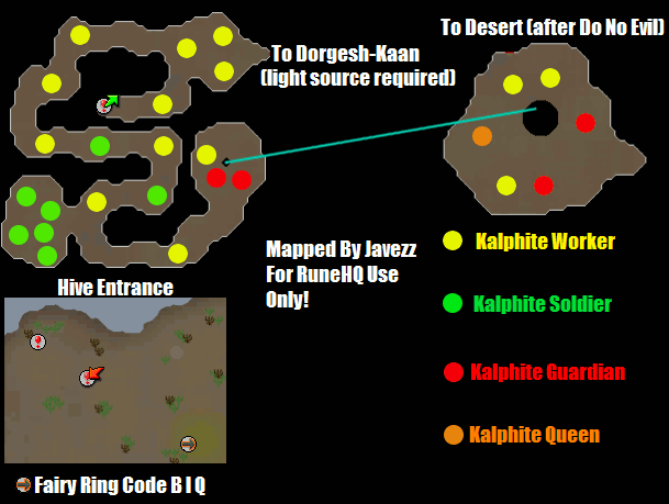 Kalphite Hive Map