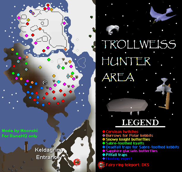 Trollweiss Hunter Area