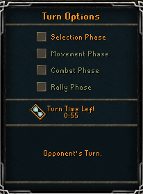 Turn options