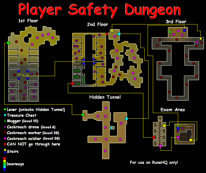 Dungeon map