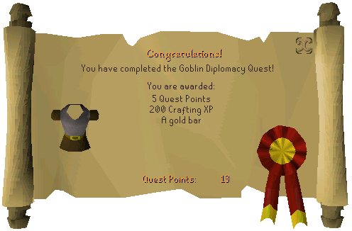 Quest Complete Scroll