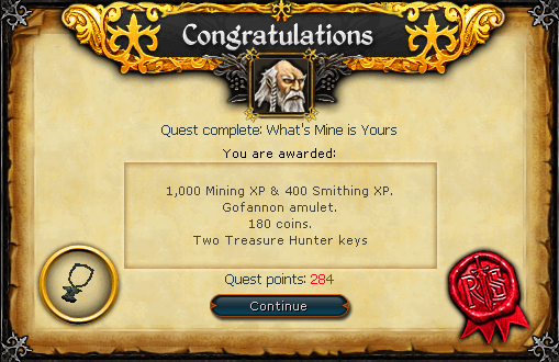 Quest Complete!