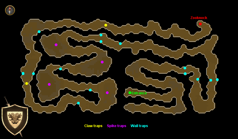 Dungeon map