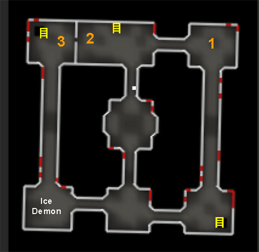 Fortress Dungeon Upper floor