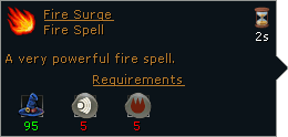 Spell information