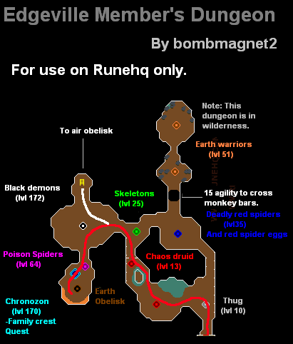 Earth and Air Obelisk Route