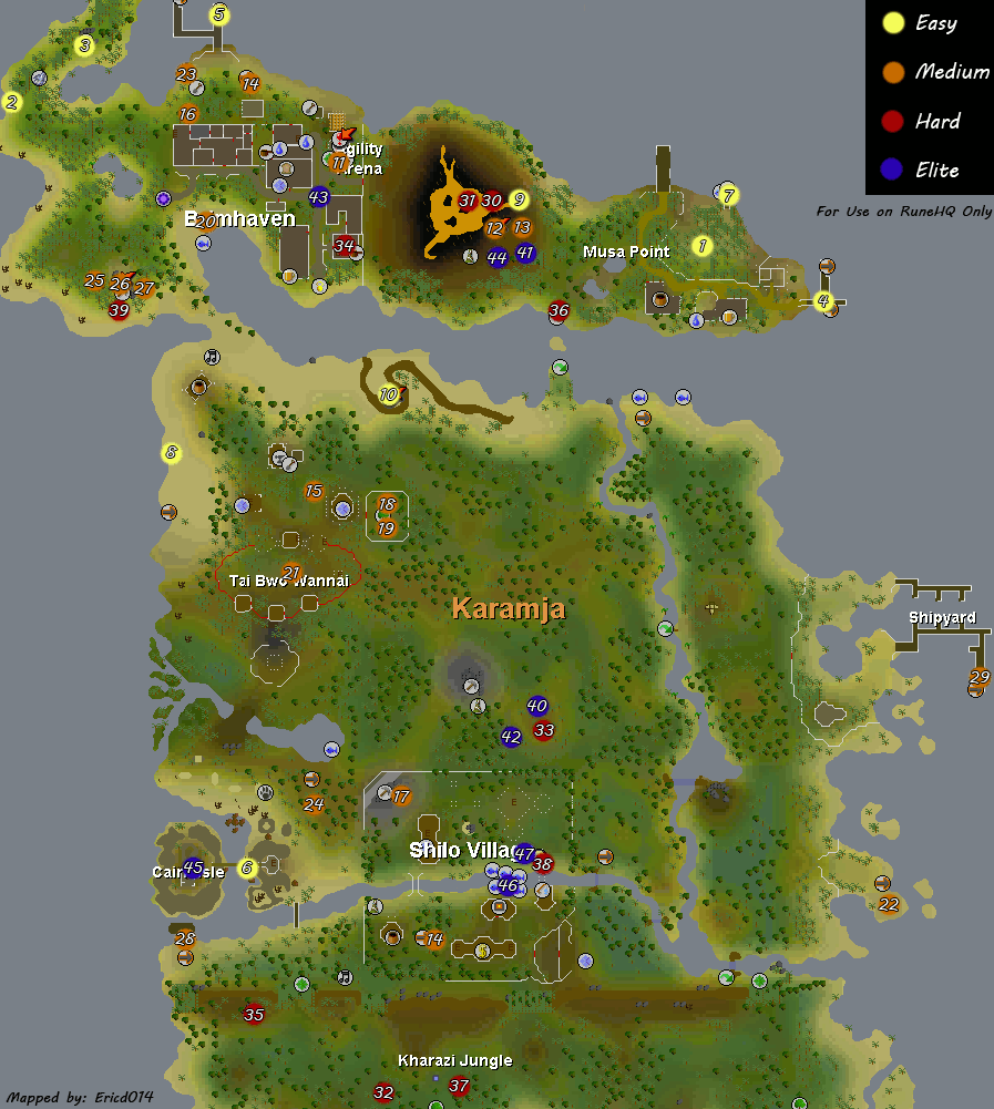 Karamja Map