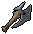 Gorgonite battleaxe