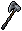 Steel off hand Battleaxe